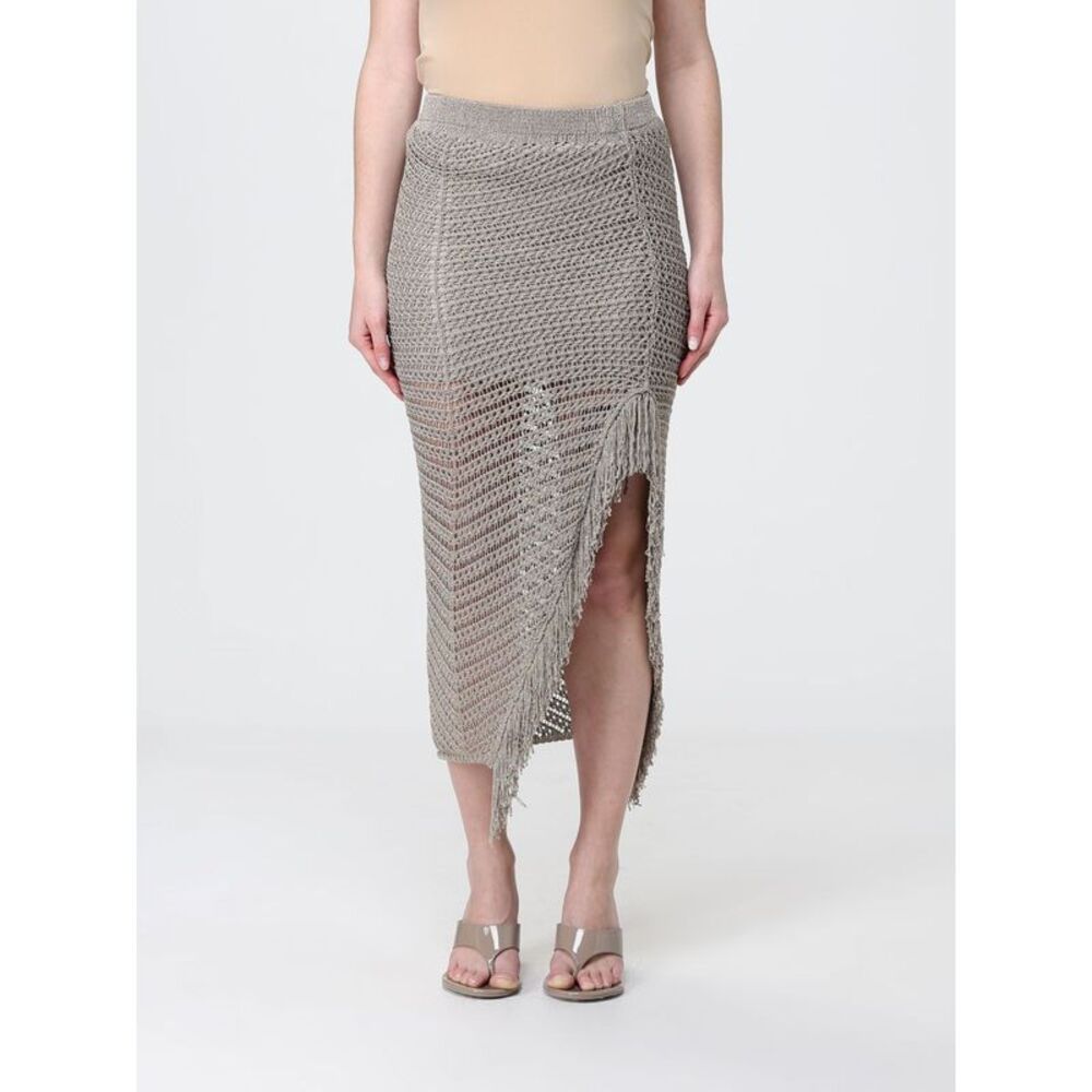 Simona Corsellini Skirt Woman Beige